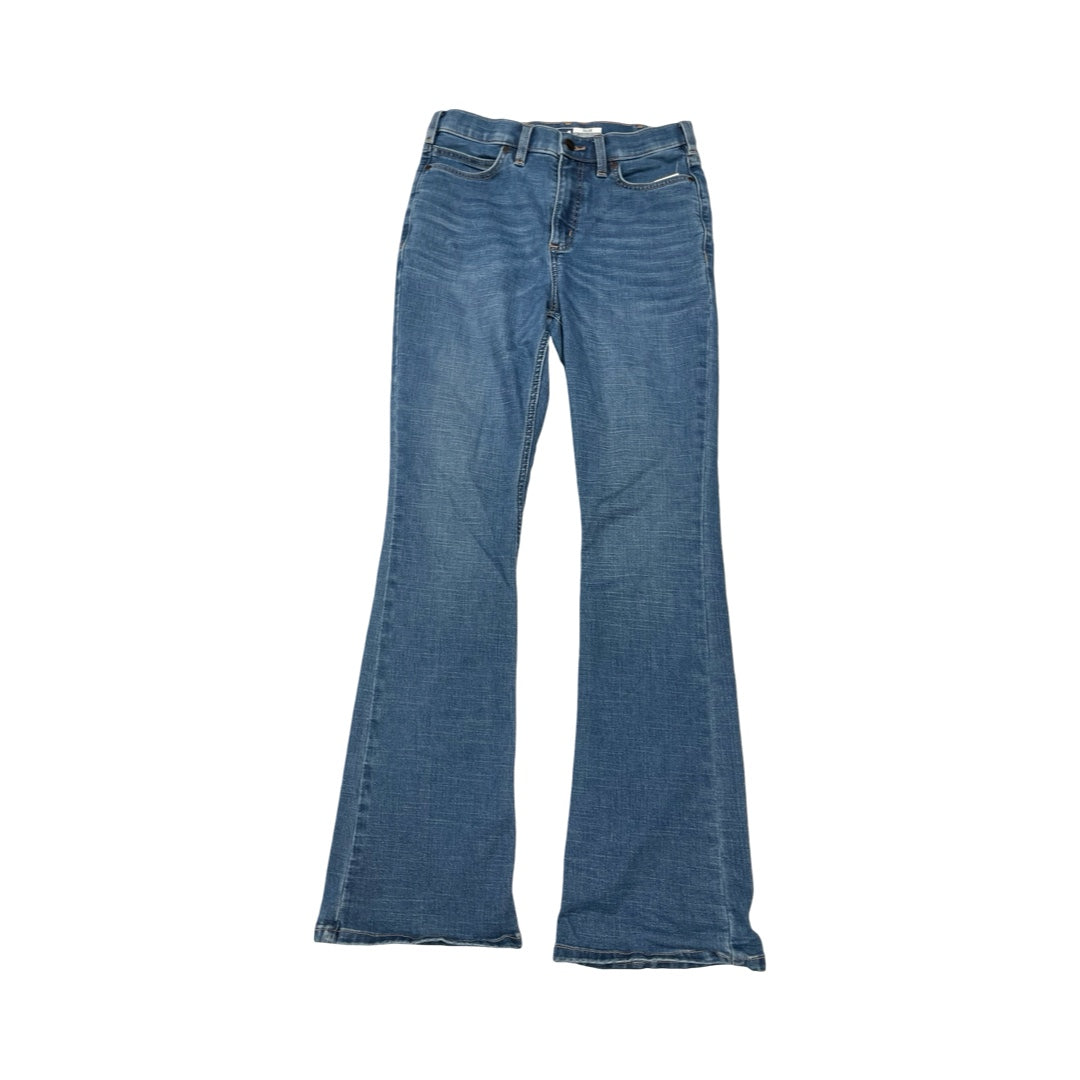 Jeans Flared By Carhartt In Blue Denim, Size:6