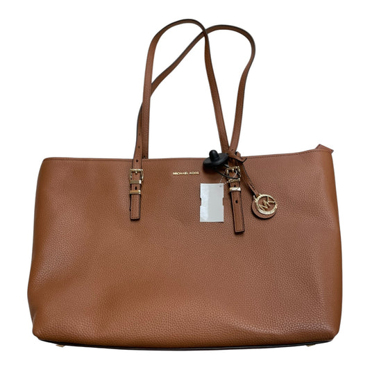 Handbag Designer By Michael Kors In Brown, Size:Large