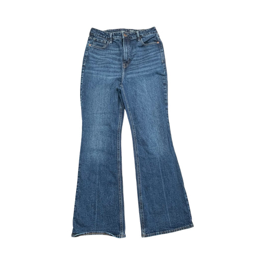 Jeans Flared By Old Navy In Blue Denim, Size:14