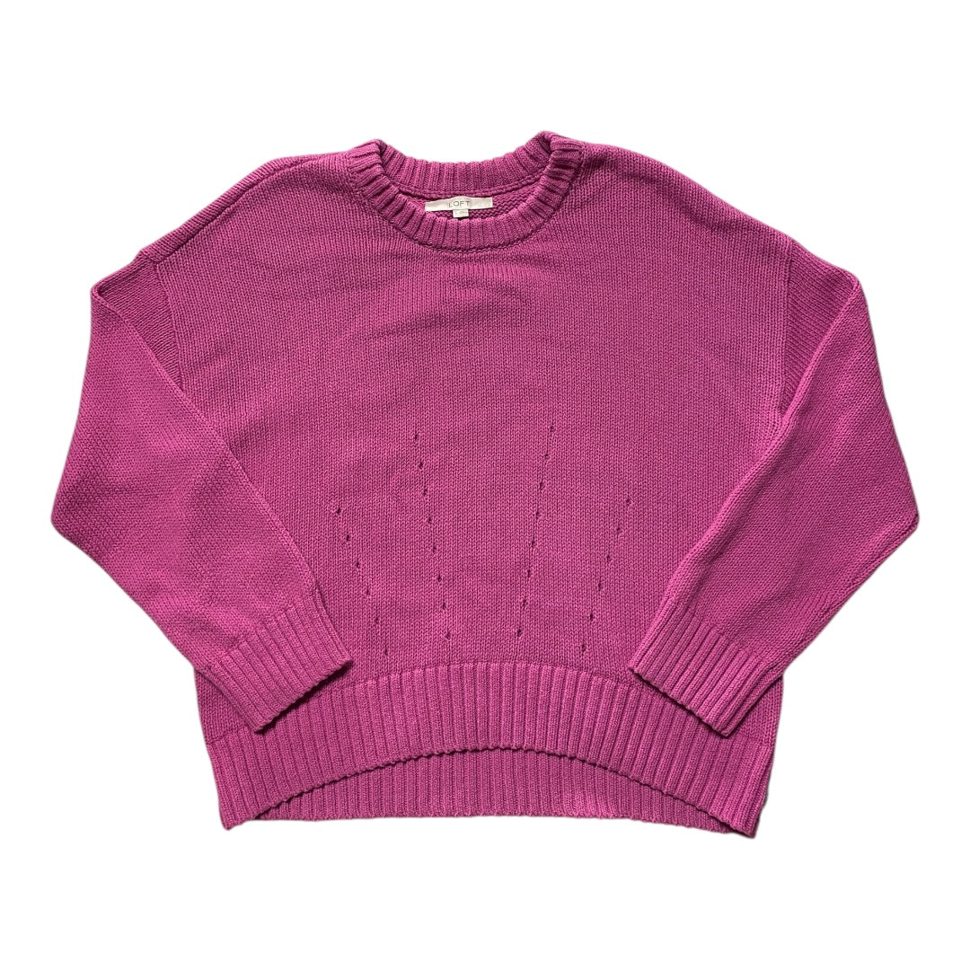 Sweater By Loft In Purple, Size:L