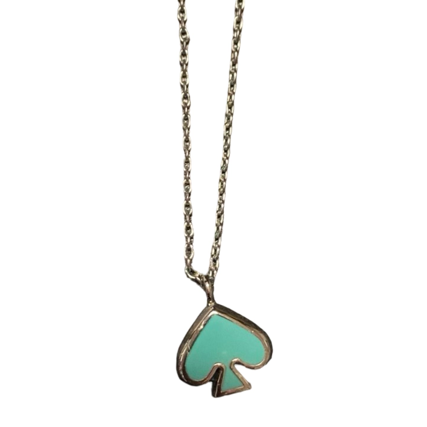 Necklace Designer By Kate Spade In Teal