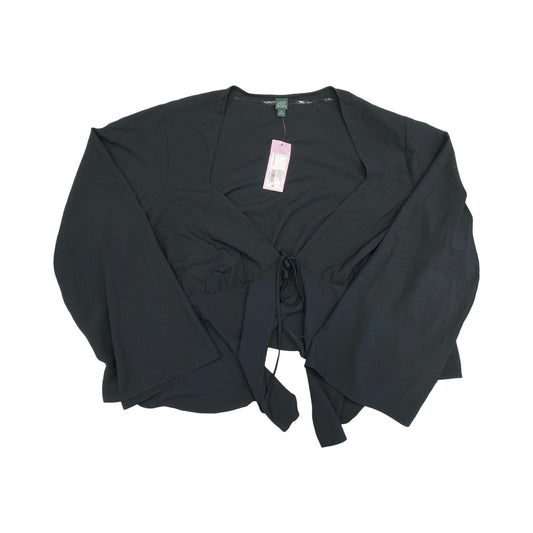 Top Ls By Wild Fable In Black, Size:4X