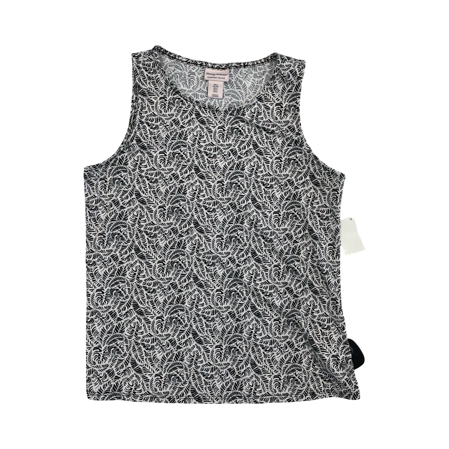 Athletic Tank Top By Tommy Bahama In Black & White, Size:S