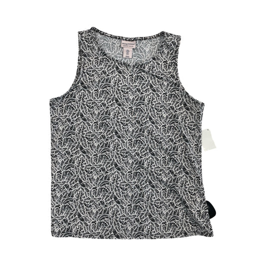 Athletic Tank Top By Tommy Bahama In Black & White, Size:S