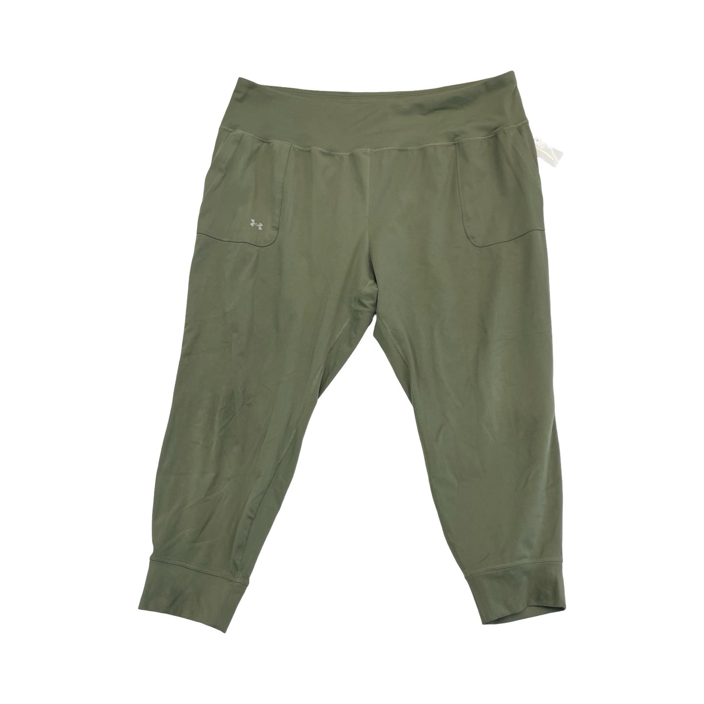 Athletic Pants By Under Armour In Green, Size:3X