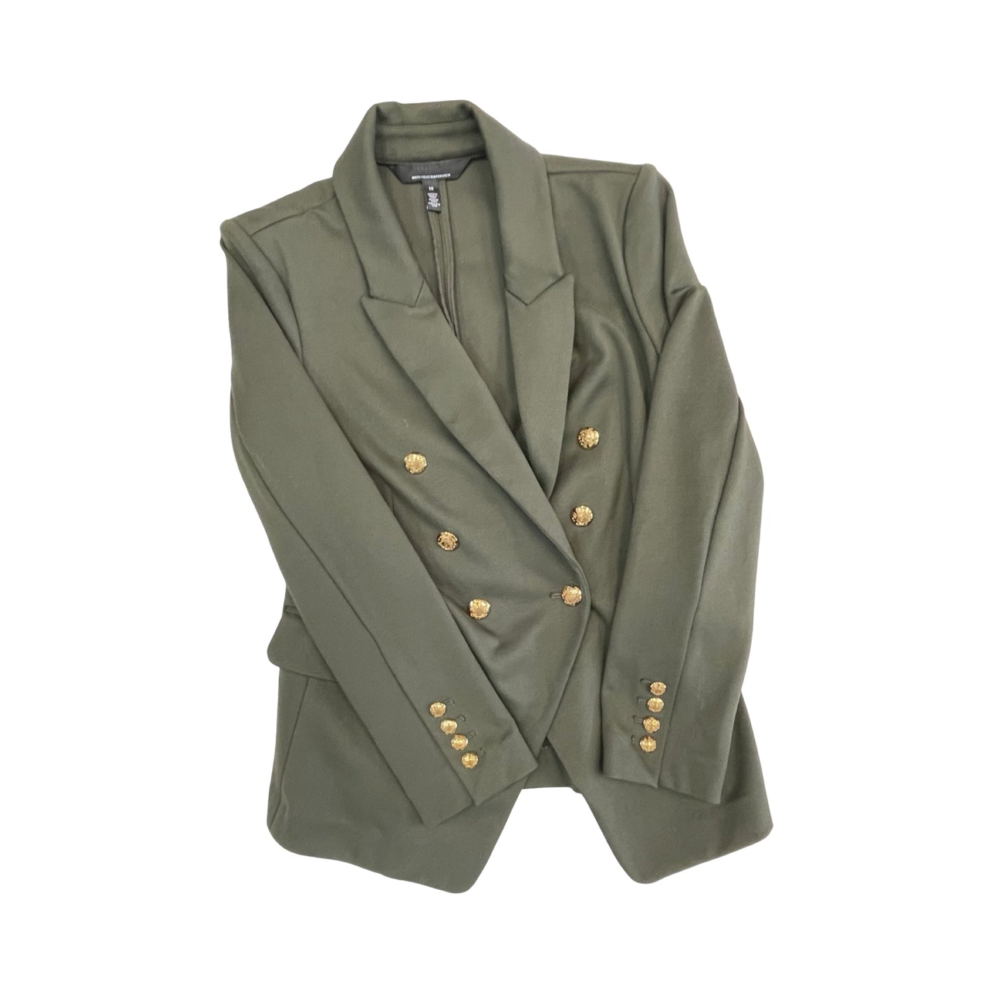 Blazer By White House Black Market In Green, Size:10
