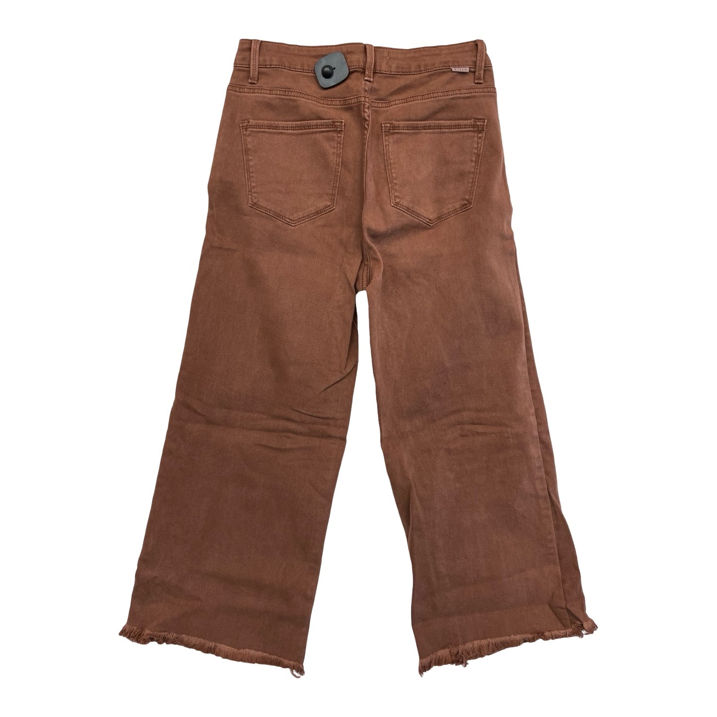 Jeans Wide Leg By Risen In Red Denim, Size:6