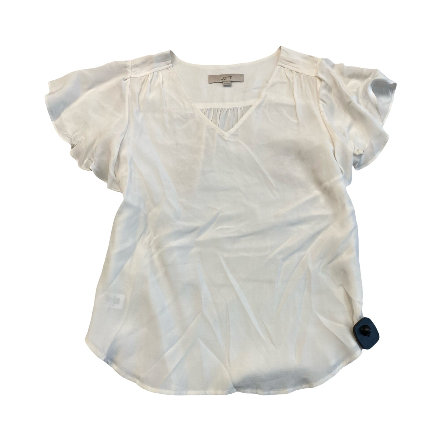 Top Ss By Loft In White, Size:Xs