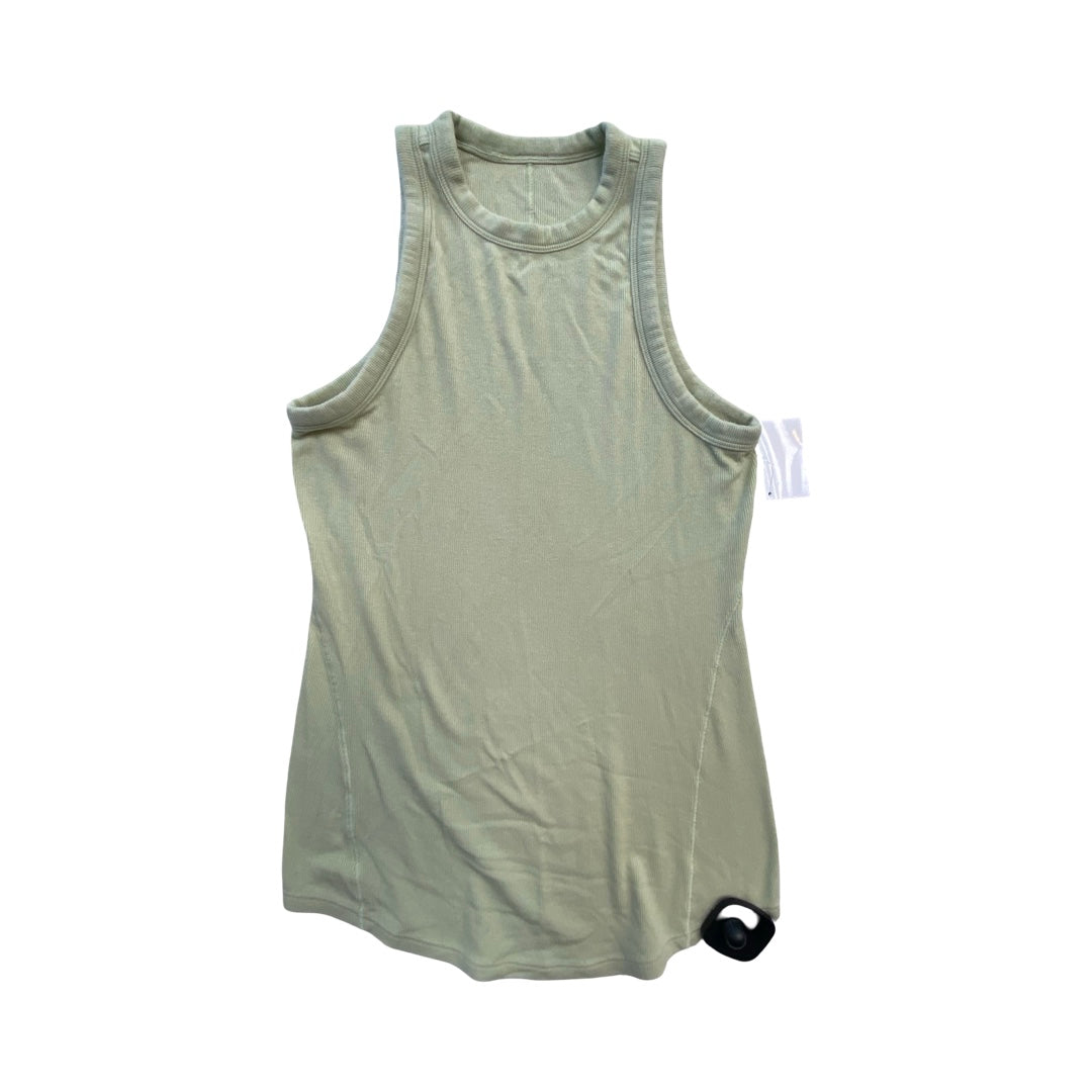 Athletic Tank Top By Lululemon In Green, Size:S