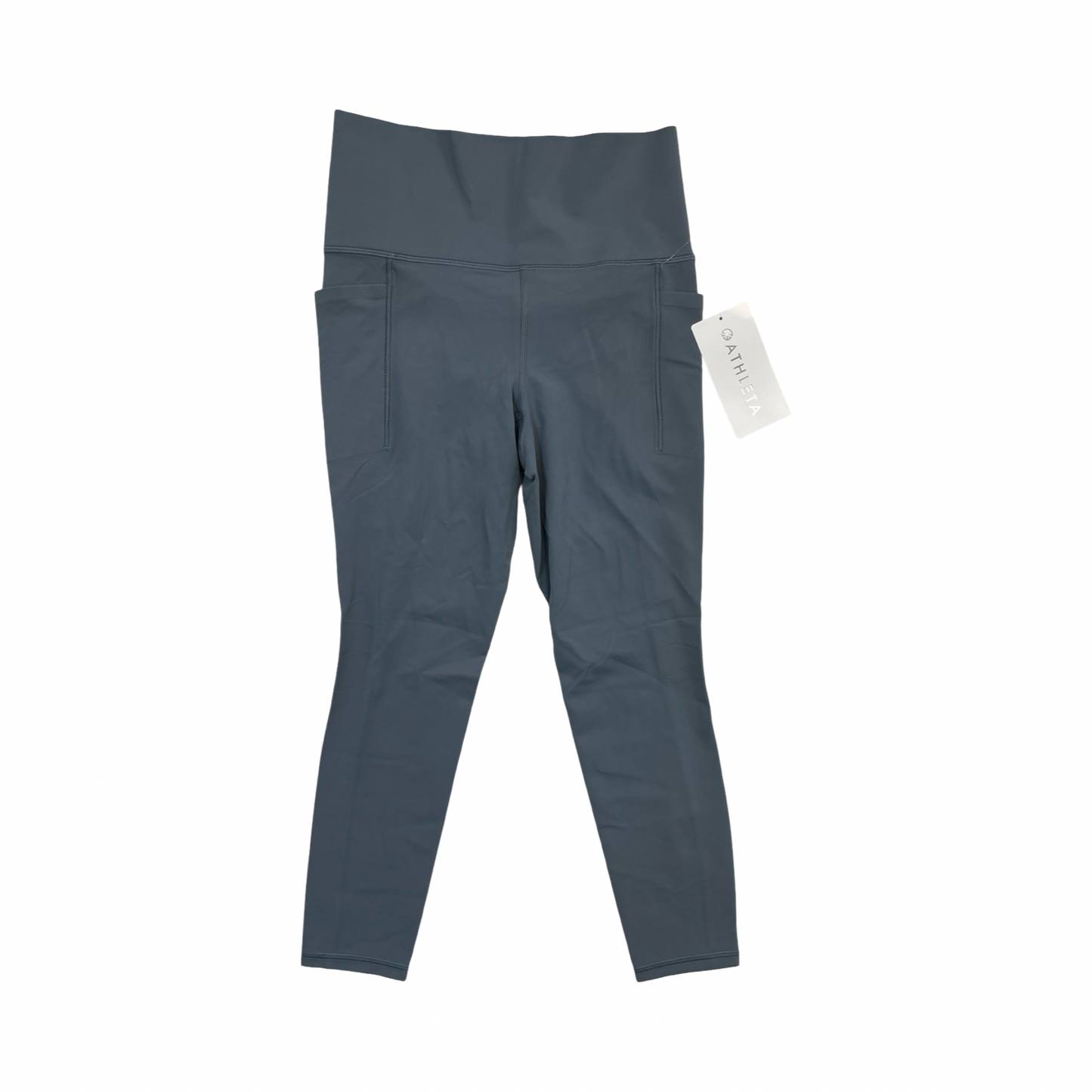 Athletic Leggings By Athleta In Blue, Size:S