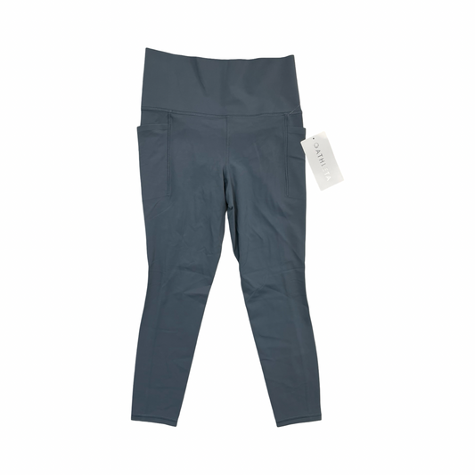Athletic Leggings By Athleta In Blue, Size:S