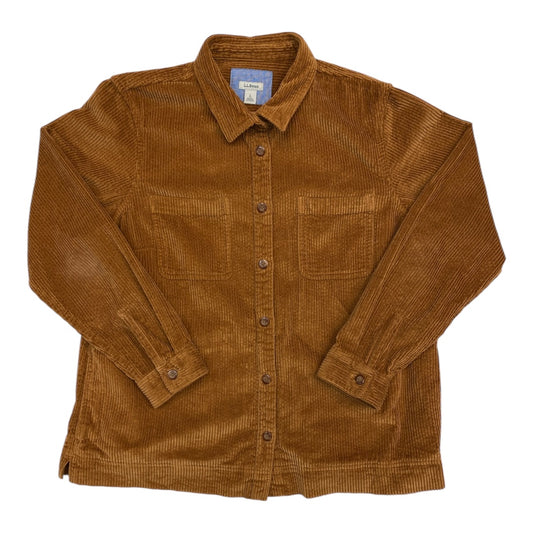 Jacket Other By L.L. Bean In Brown, Size:22Womens