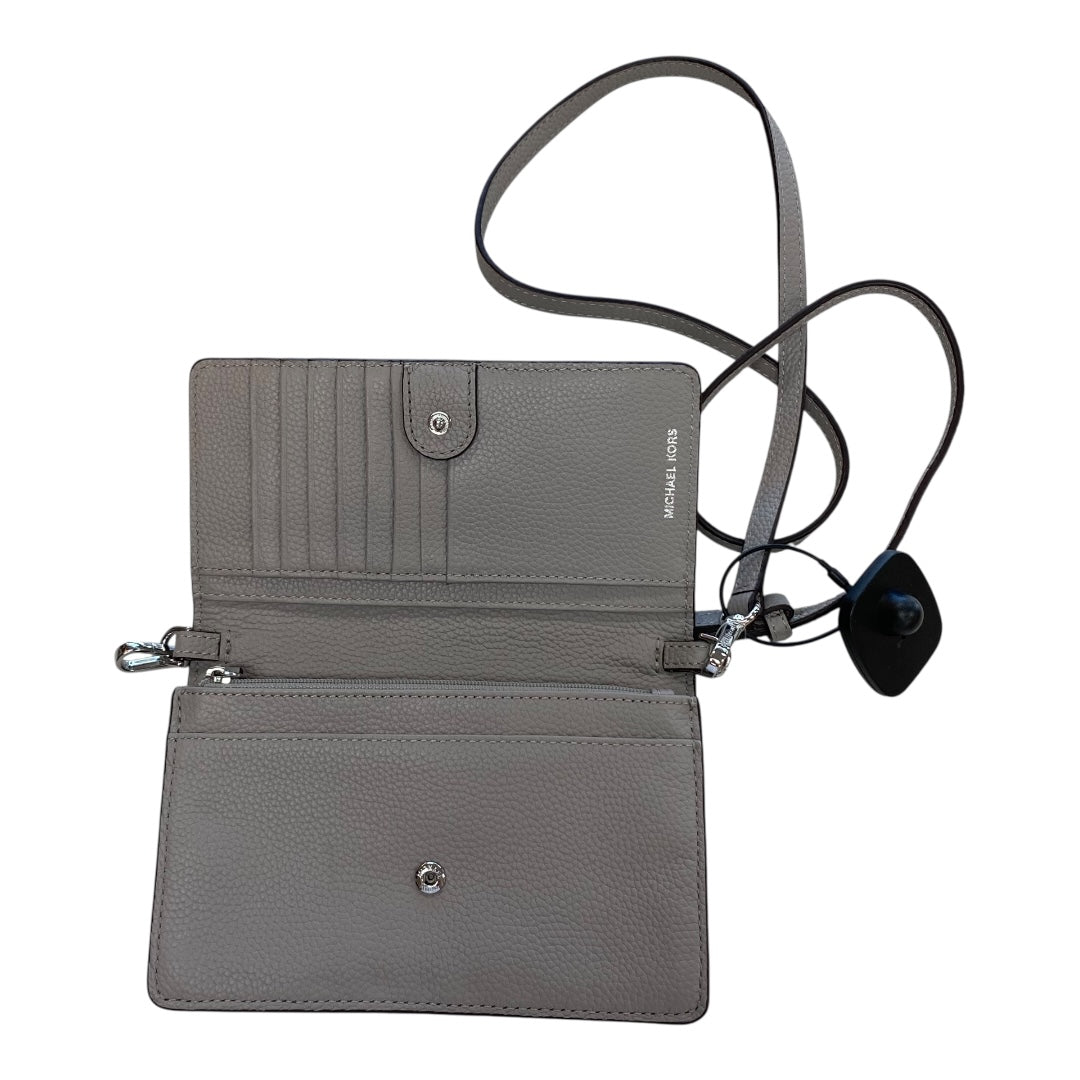 Handbag Designer By Michael Kors In Grey, Size:Small