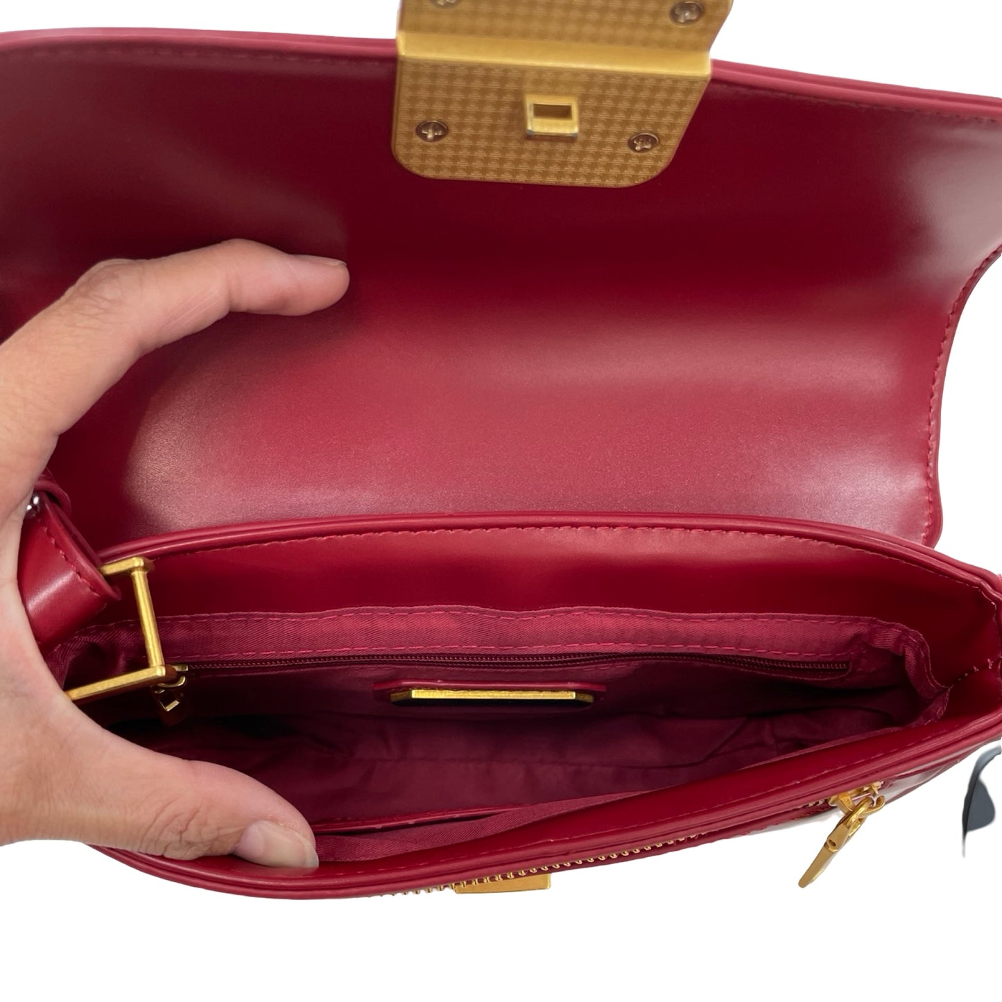 Handbag By Madison West In Red, Size:Small