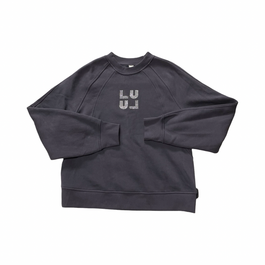 Athletic Sweatshirt Crewneck By Lululemon In Purple, Size:Xs