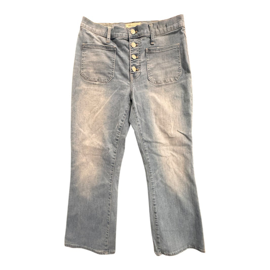 Jeans Boot Cut By Madewell In Blue Denim, Size:8