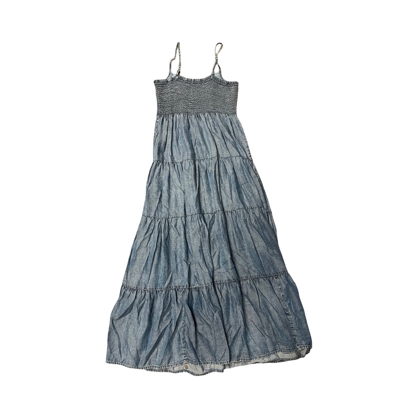 Dress Casual Maxi By Z Supply In Blue Denim, Size:S