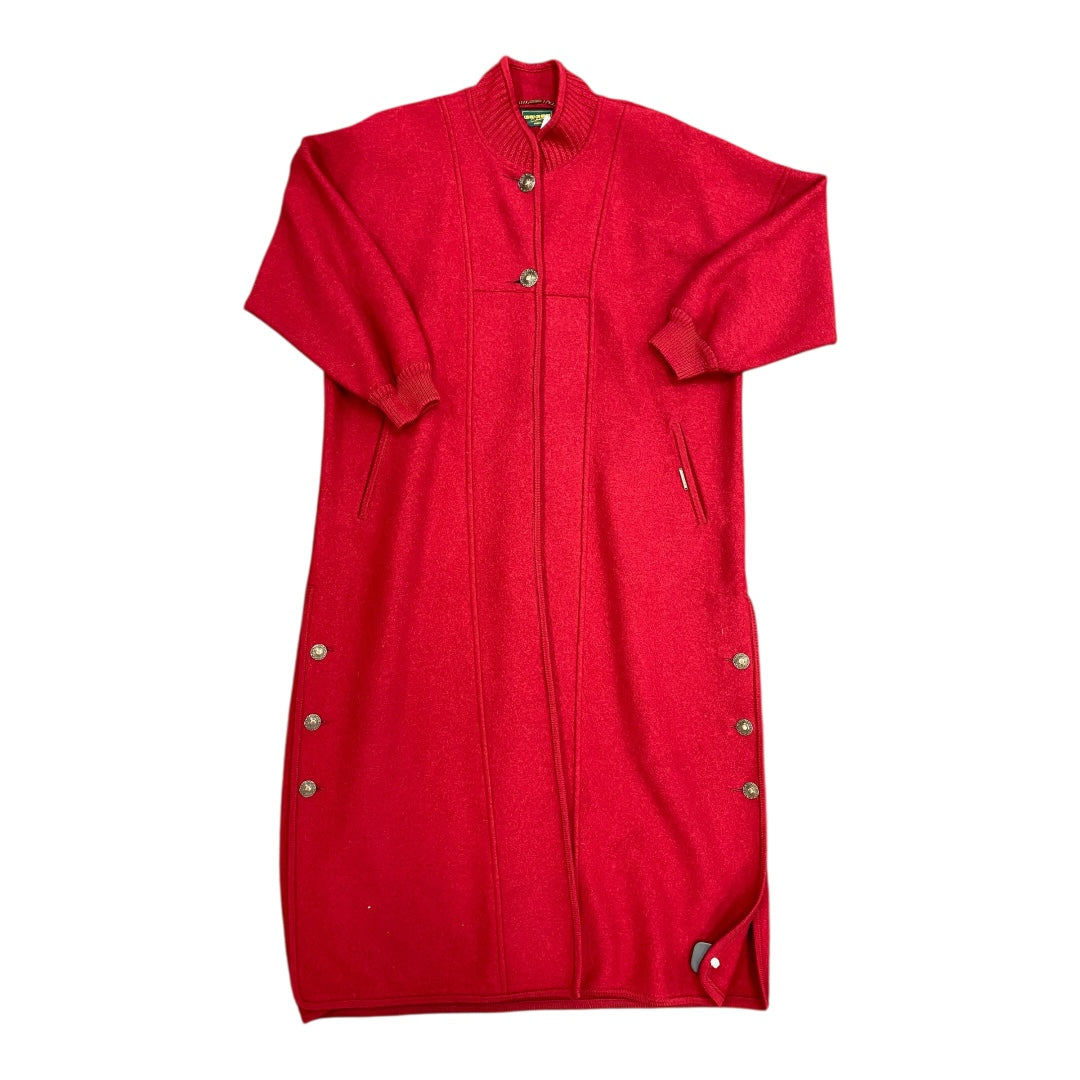 Coat Wool By Geiger In Red, Size:2