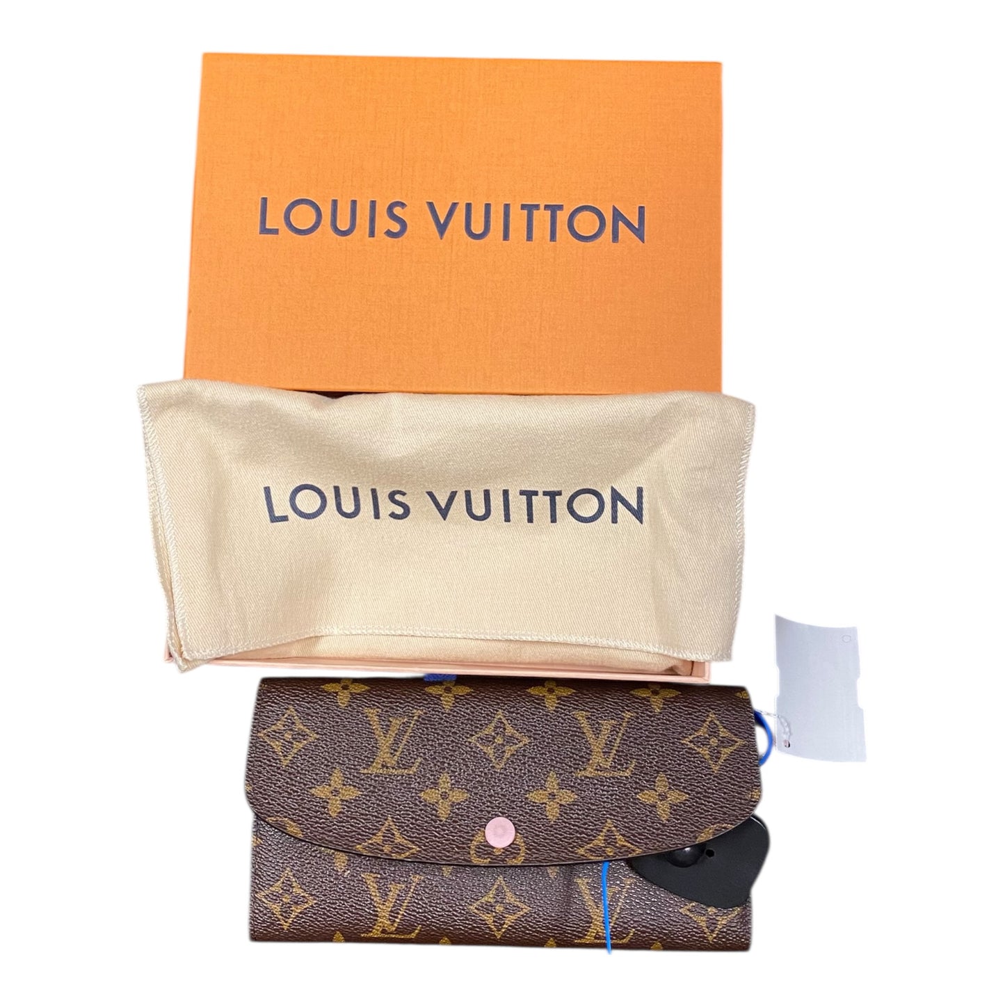 Wallet Luxury Designer By Louis Vuitton In Brown, Size:Medium