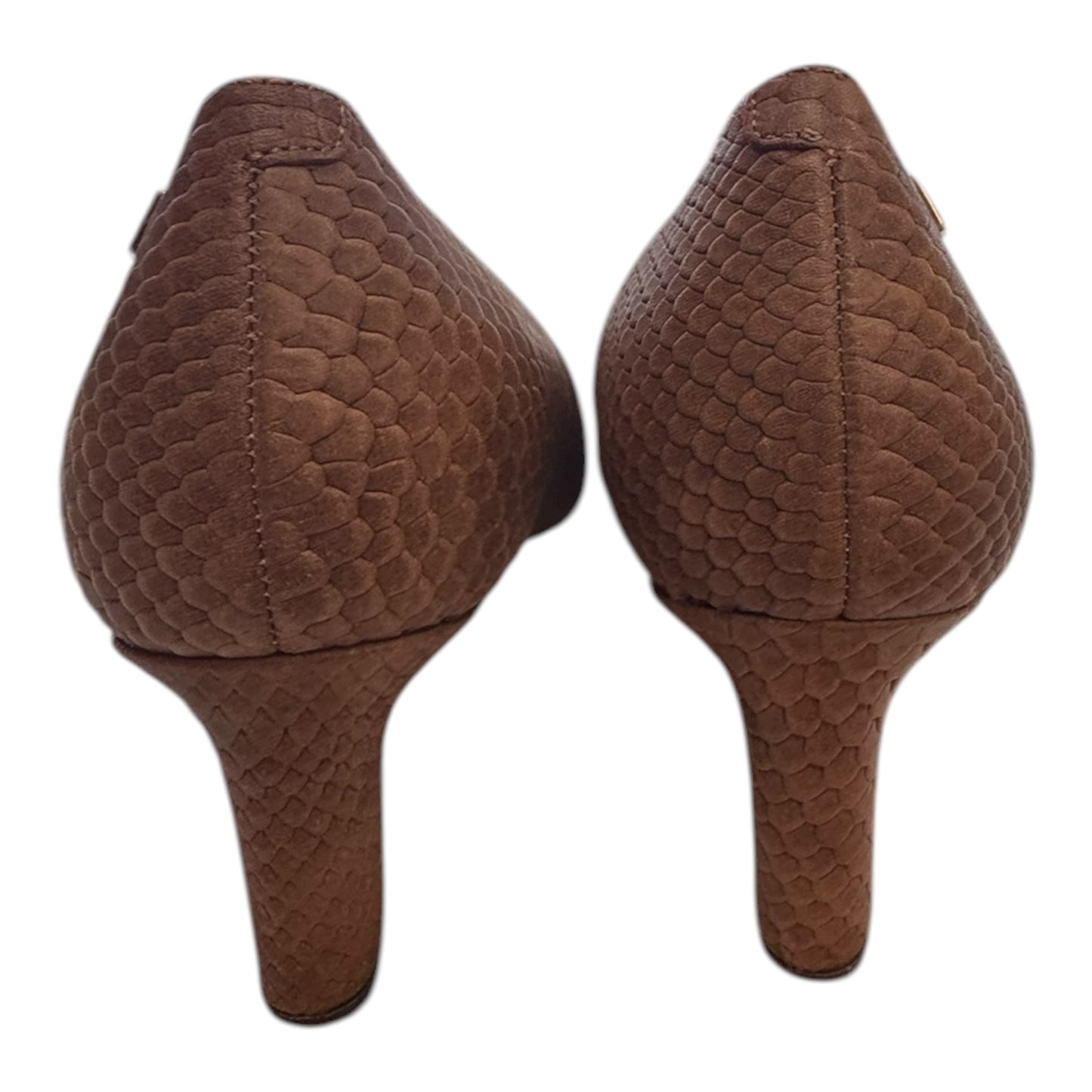 Shoes Heels Block By Vionic In Brown, Size:7.5