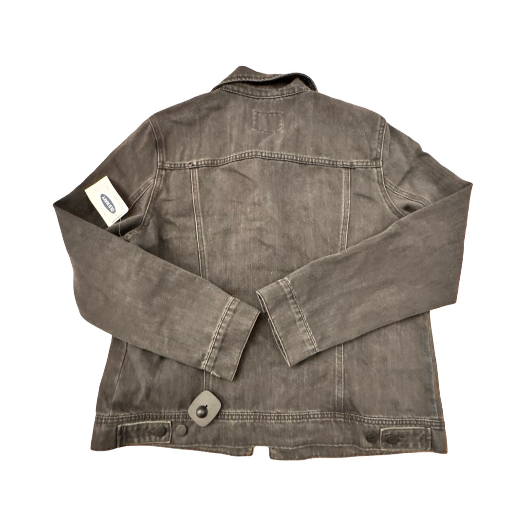 Jacket Denim By Old Navy In Black, Size:L