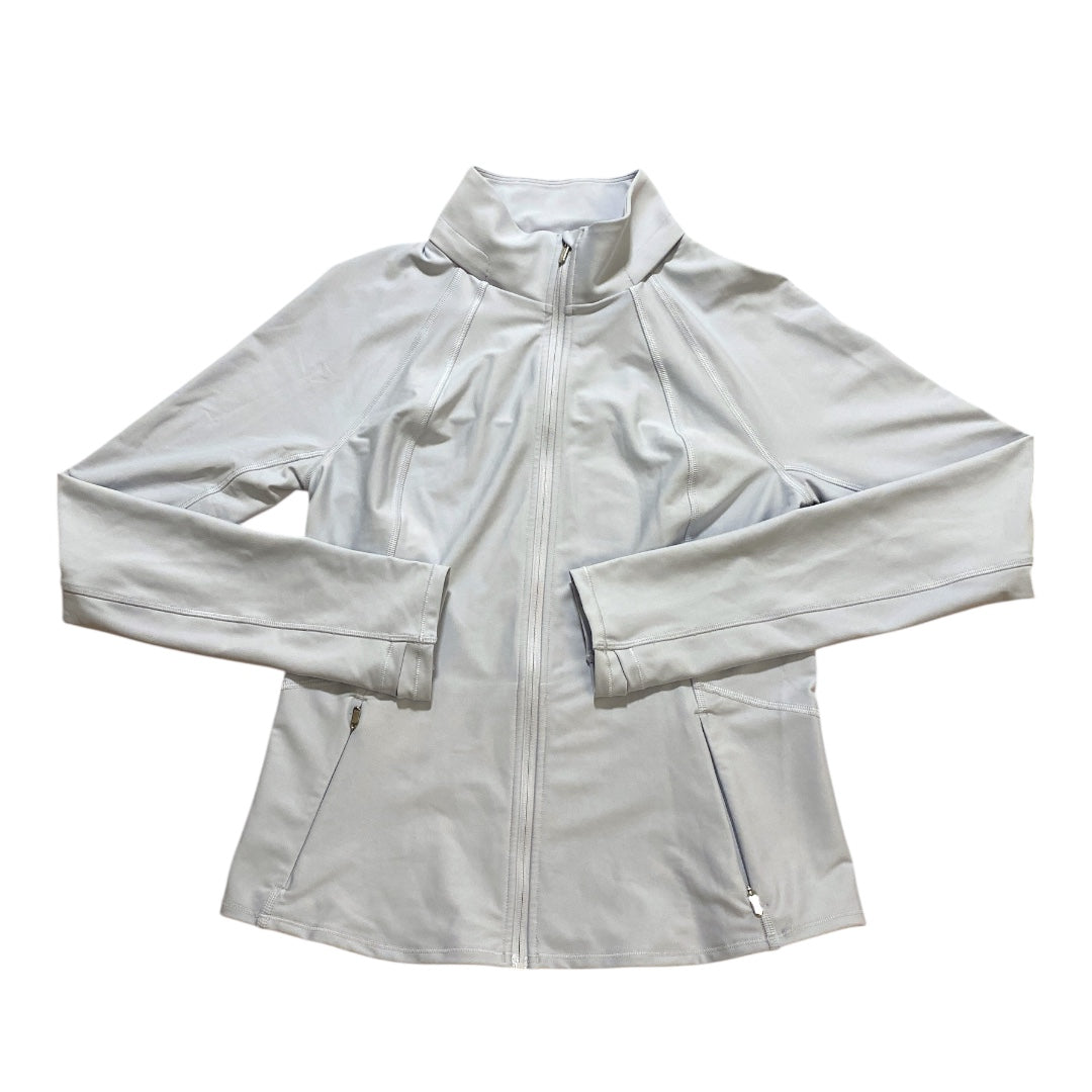 Athletic Jacket By Athleta In Blue, Size:M