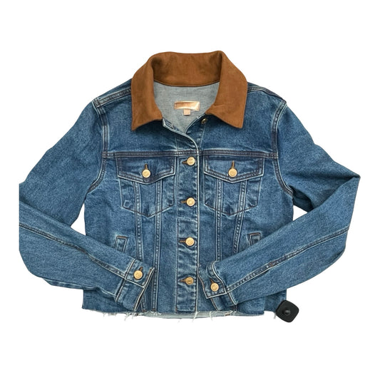 Jacket Denim By Kut In Blue Denim, Size:S