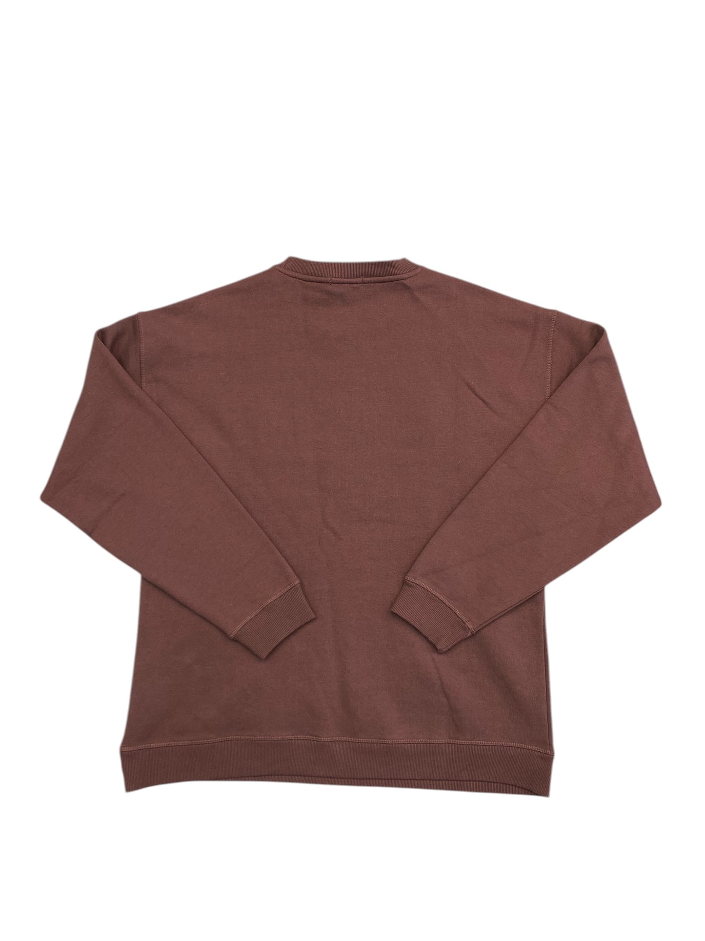 Sweatshirt Crewneck By Cmc In Brown, Size:M