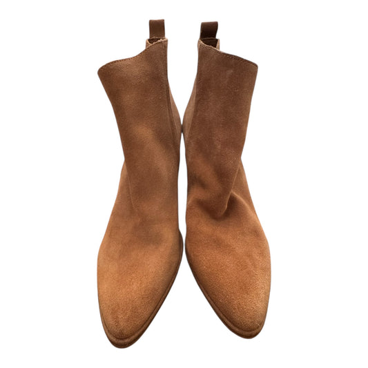 Boots Ankle Heels By Dolce Vita In Brown, Size:8