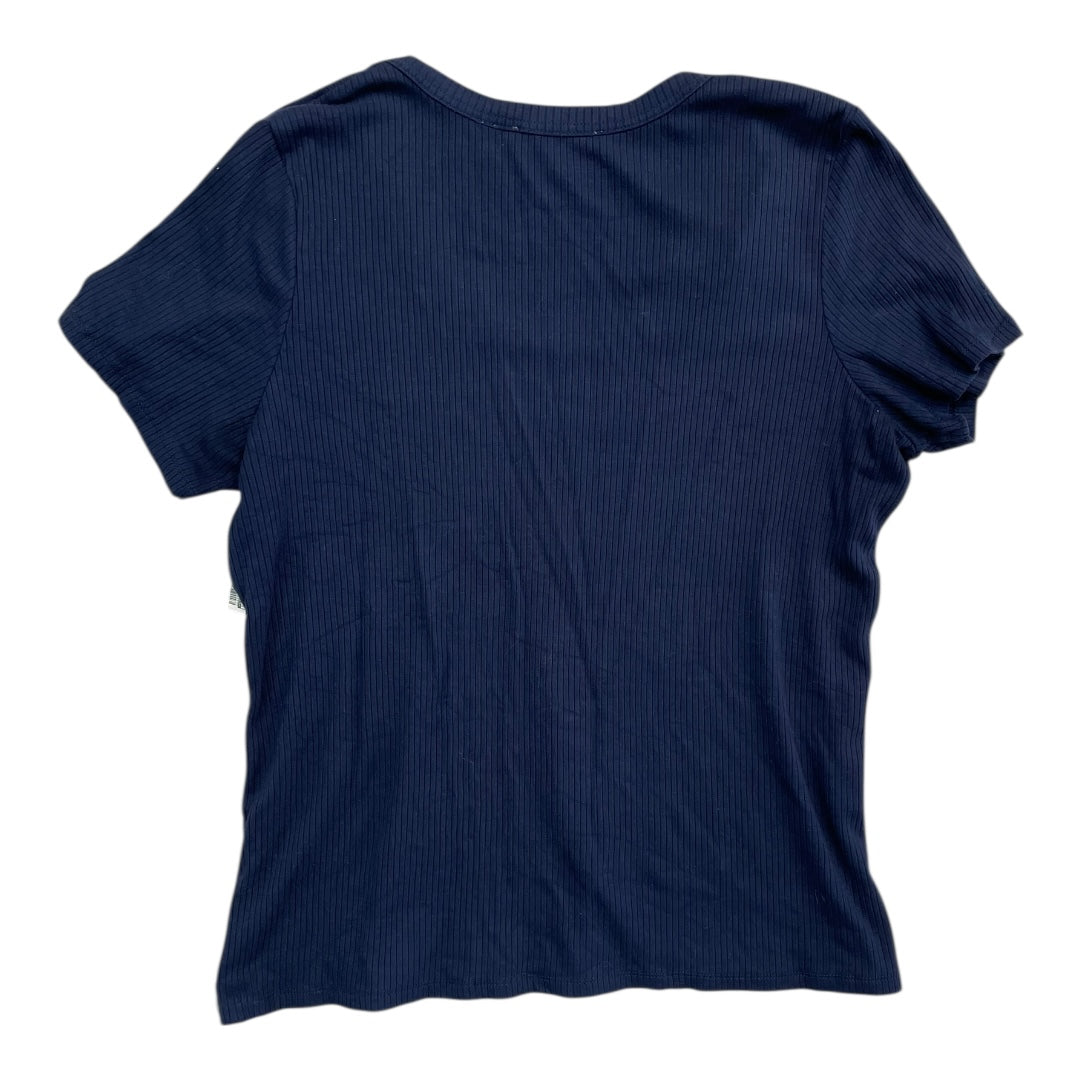 Top Ss By Cyrus In Navy, Size:1X