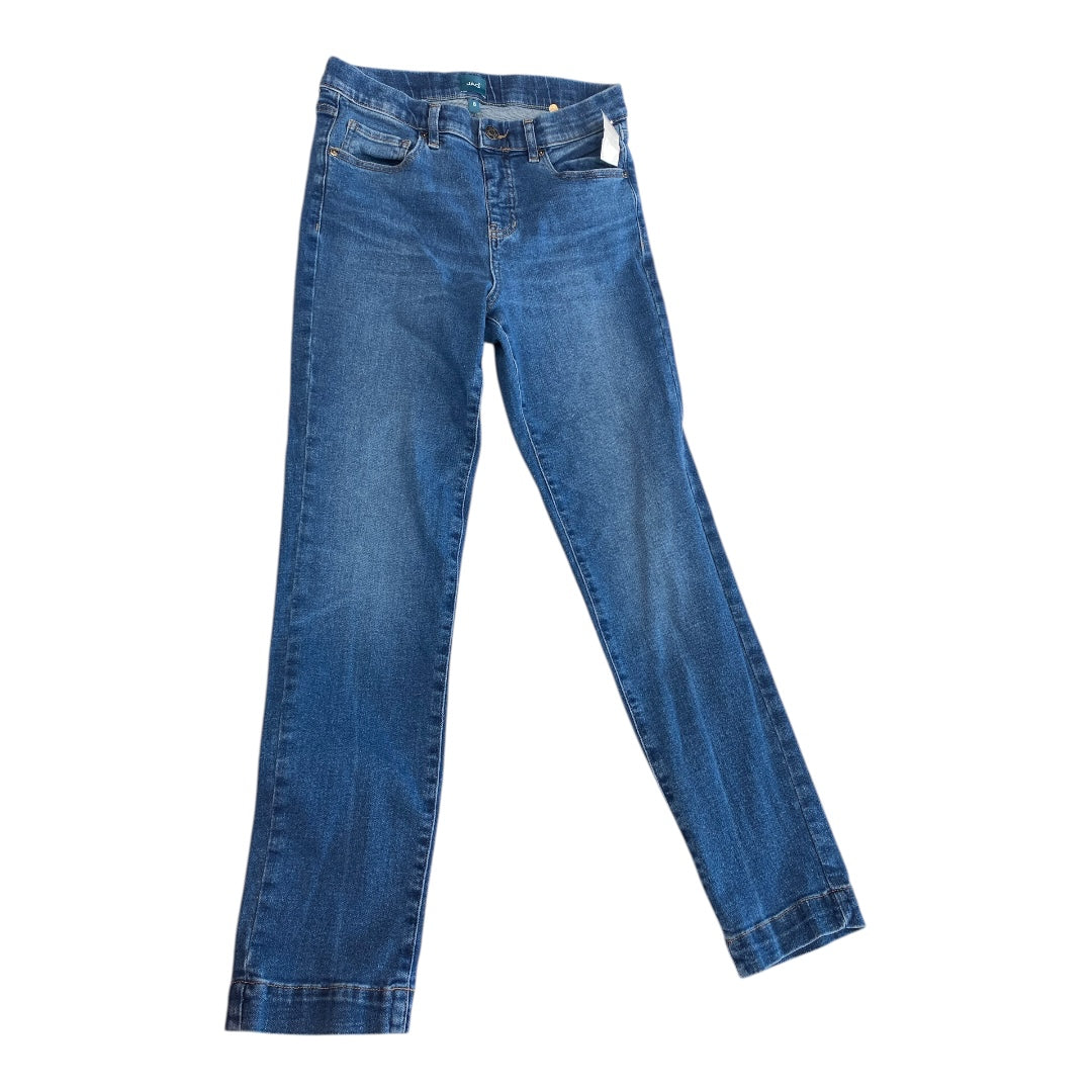 Jeans Straight By Jag In Blue Denim, Size:8