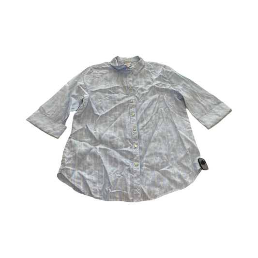 Top Ls By Chicos In Blue, Size:8