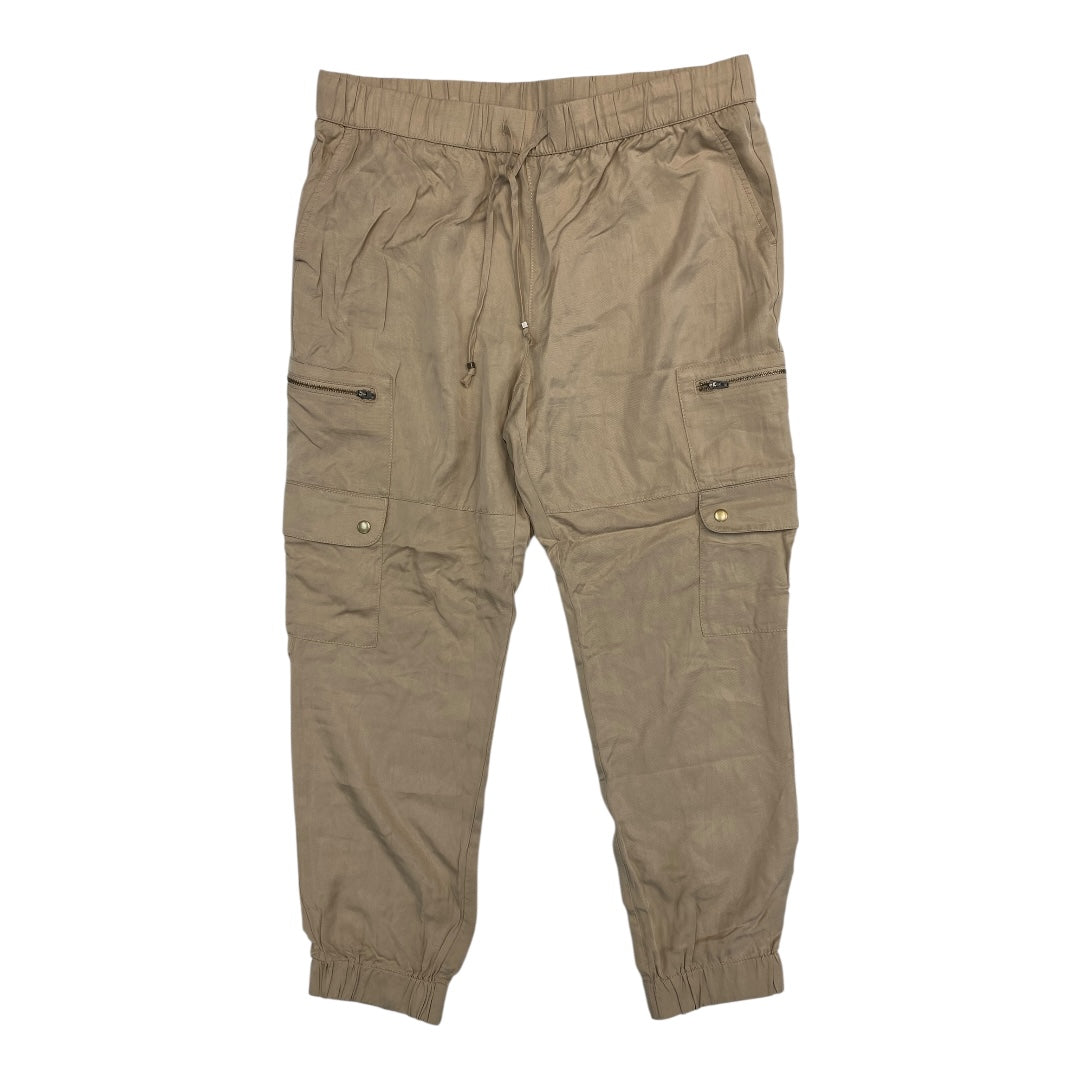 Pants Joggers By Banana Republic In Tan, Size:L