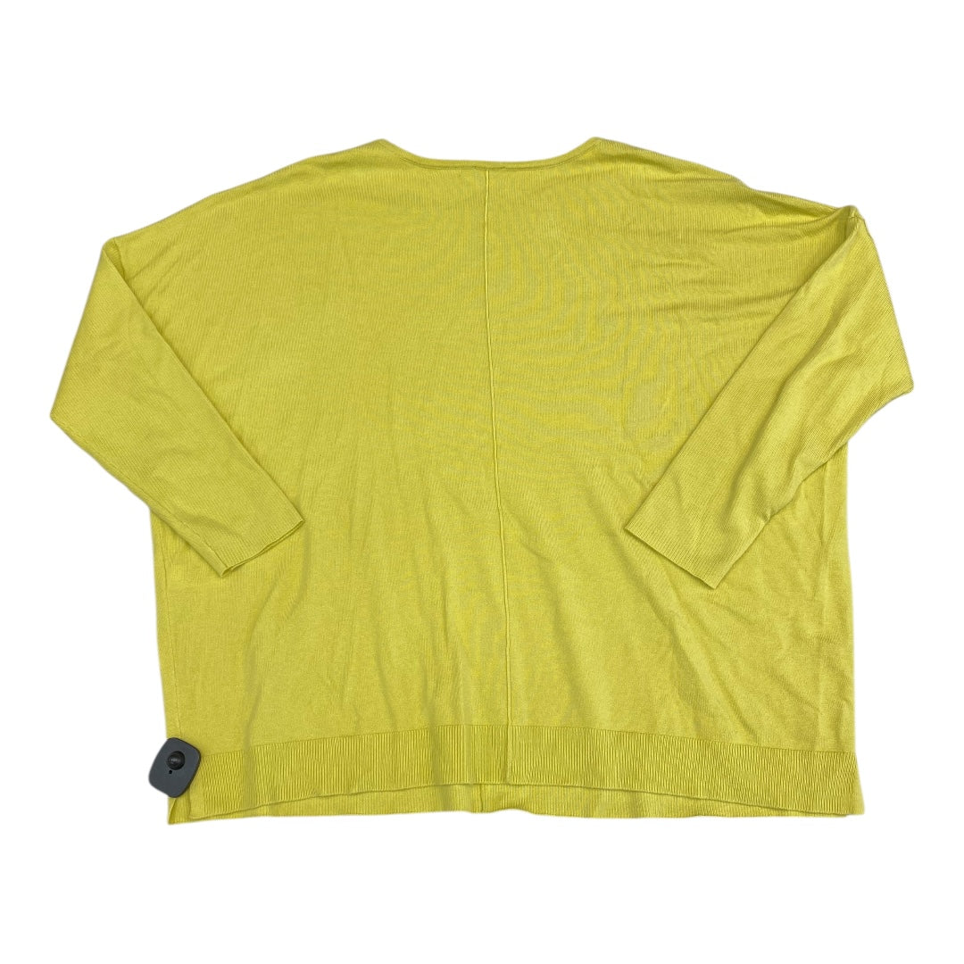 Sweater By Chicos In Green, Size:Xl