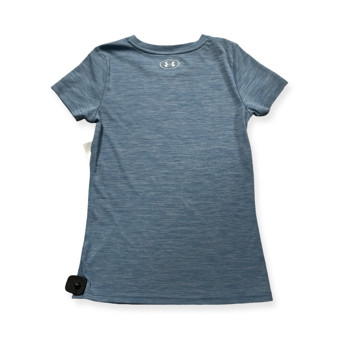Athletic Top Ss By Under Armour In Blue, Size:Xs