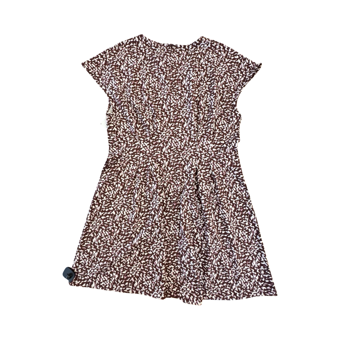 Dress Casual Short By Loft In Multi, Size:16