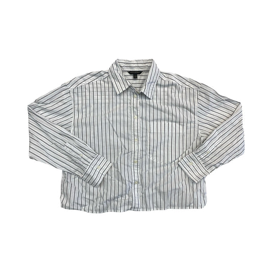 Top Ls By Banana Republic In Striped Pattern, Size:L