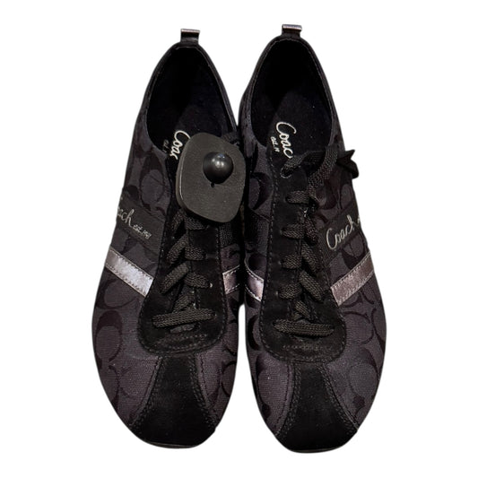 Shoes Designer By Coach In Black, Size:9.5