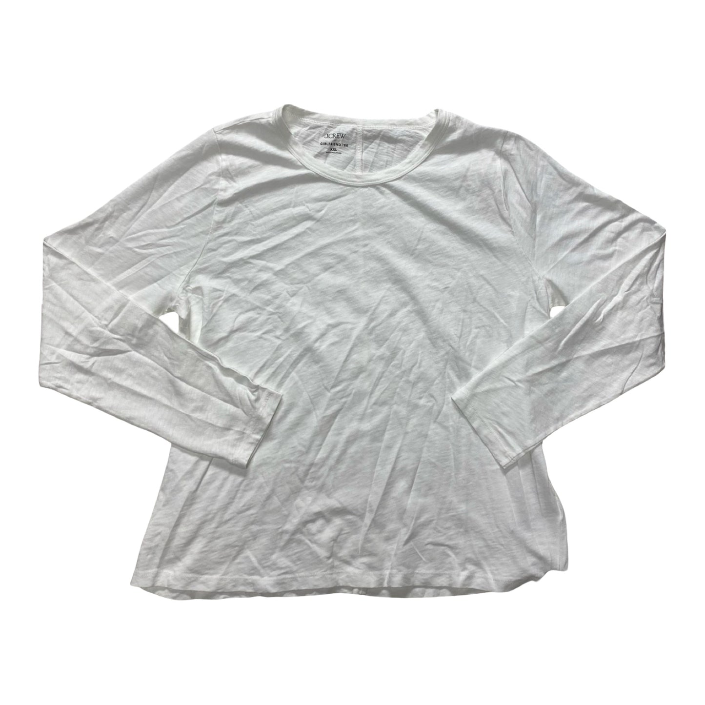 Top Ls By J. Crew In White, Size:Xxl