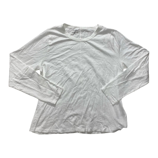 Top Ls By J. Crew In White, Size:Xxl