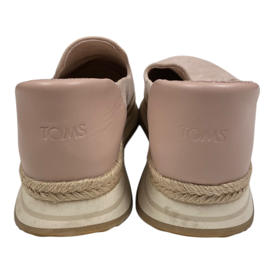 Shoes Heels Block By Toms In Pink, Size:9.5