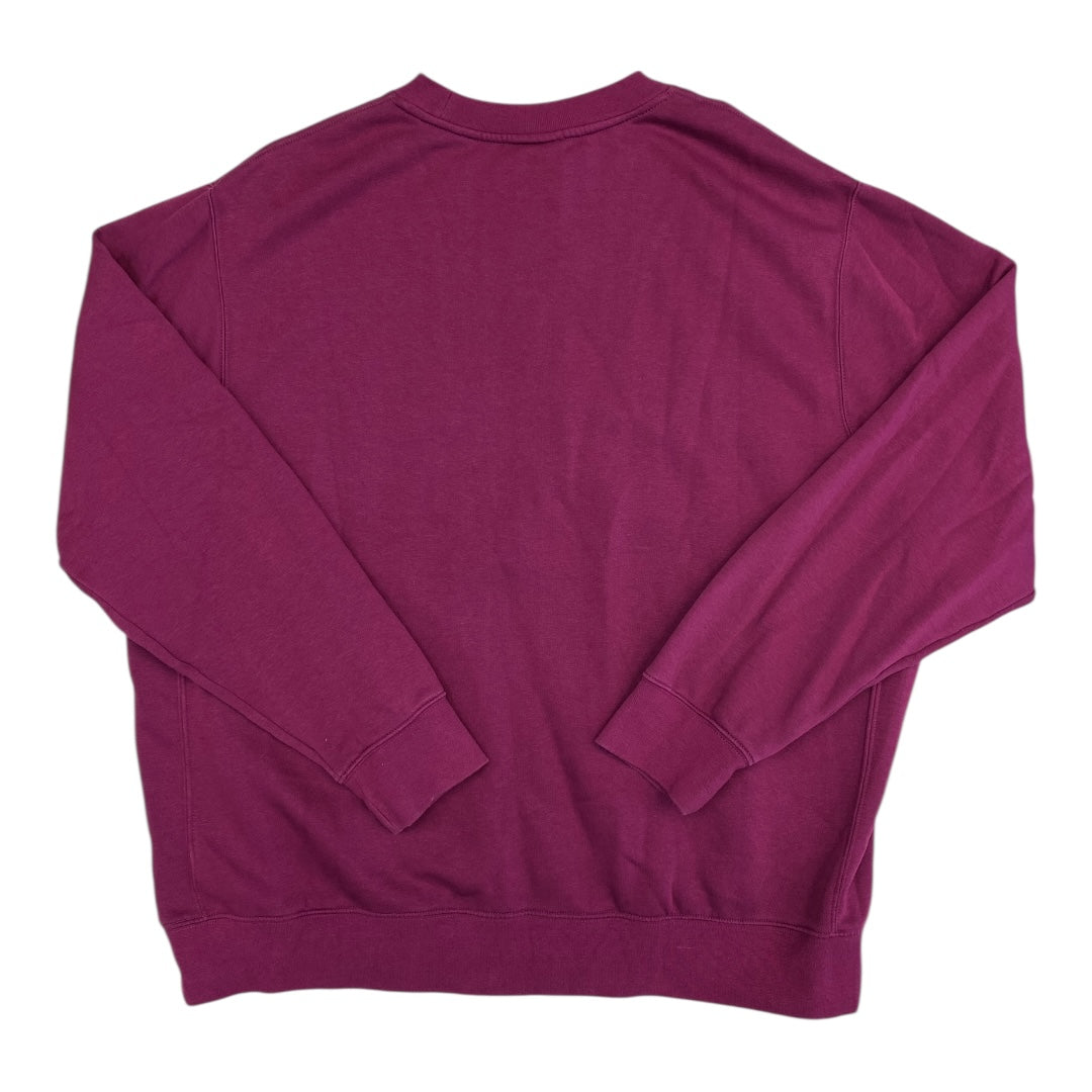 Sweatshirt Collar By Nike In Pink, Size:Xl