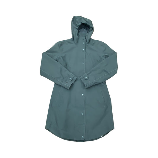 Coat Trench Coat By Athleta In Green, Size:Xs
