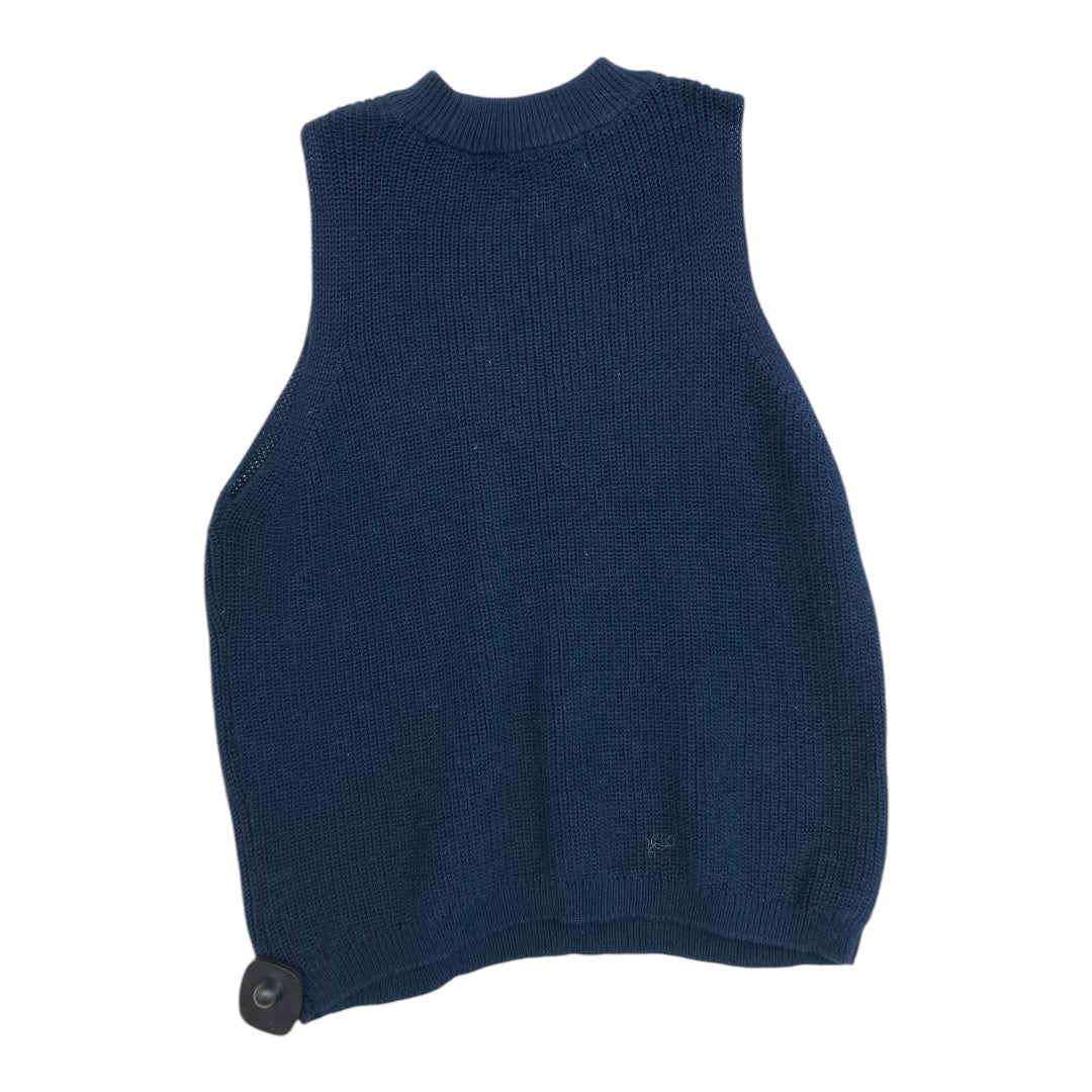 Top Sleeveless By Joes Jeans In Navy, Size:L