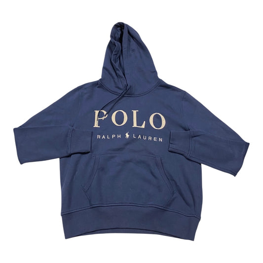 Sweatshirt Hoodie By Polo Ralph Lauren In Navy, Size:M