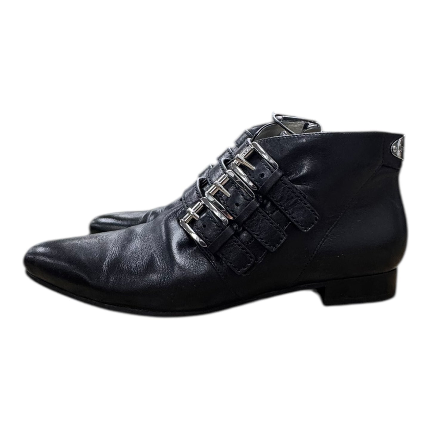 Boots Designer By Michael Kors In Black, Size:5.5