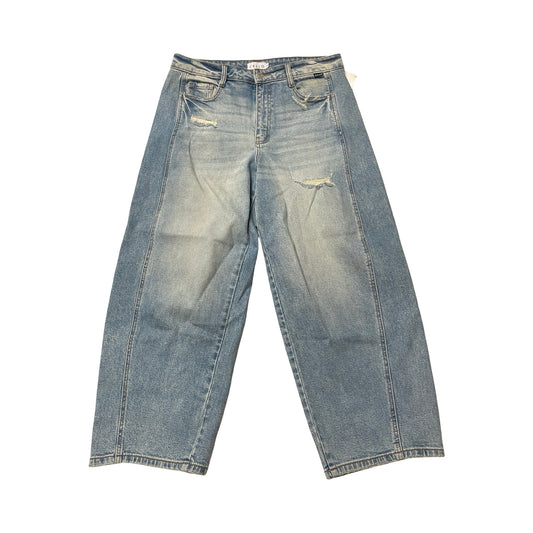 Jeans Boyfriend By Cello In Blue Denim, Size:6