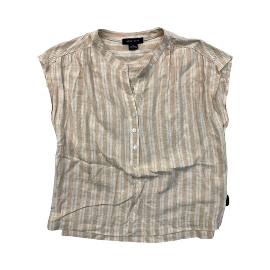 Top Sleeveless By Sanctuary In Tan, Size:M
