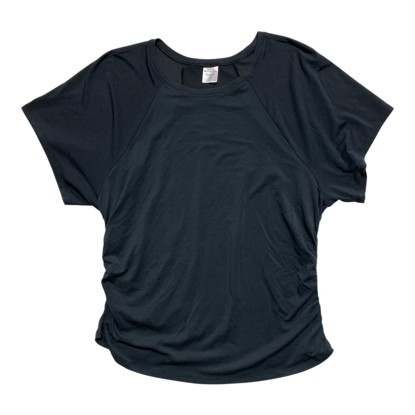 Athletic Top Ss By Athleta In Grey, Size:Xl
