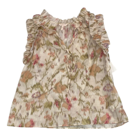 Top Sleeveless By Rebecca Taylor In Multi, Size:M